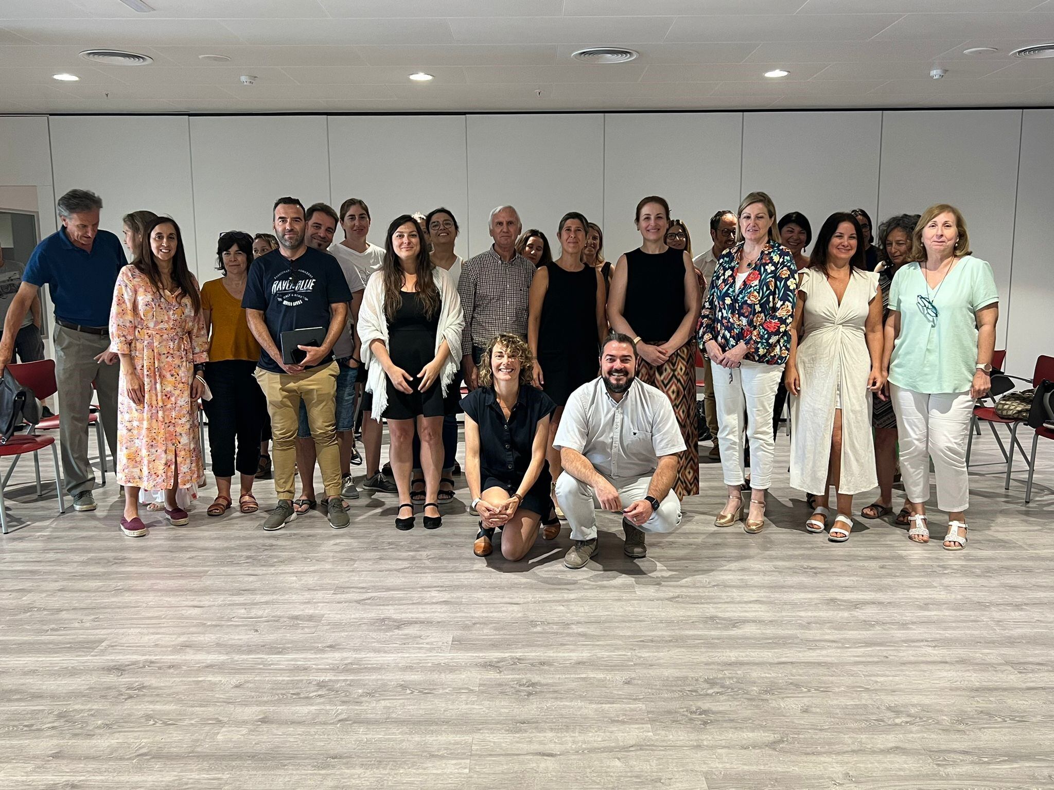 Un momento durante la reunión de la Comisión Interdisciplinar de Menores