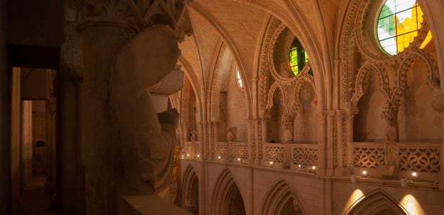 Triforio de la catedral de Cuenca.