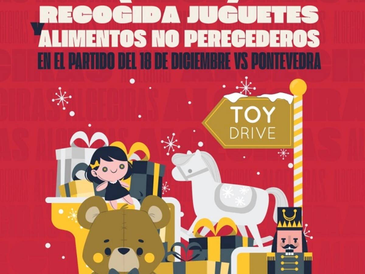 El Algeciras organiza una recogida benéfica de alimentos y juguetes