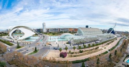 Panorámica de la Ciutat de les Arts i les Ciències