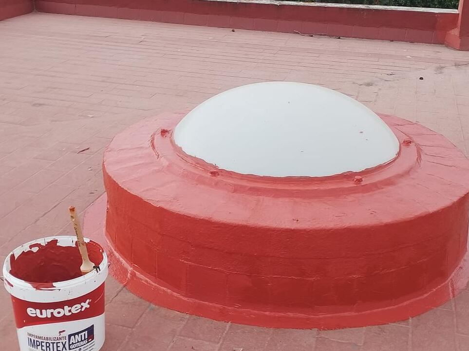 Arreglos cubiertas realizadas por el Ayuntamiento