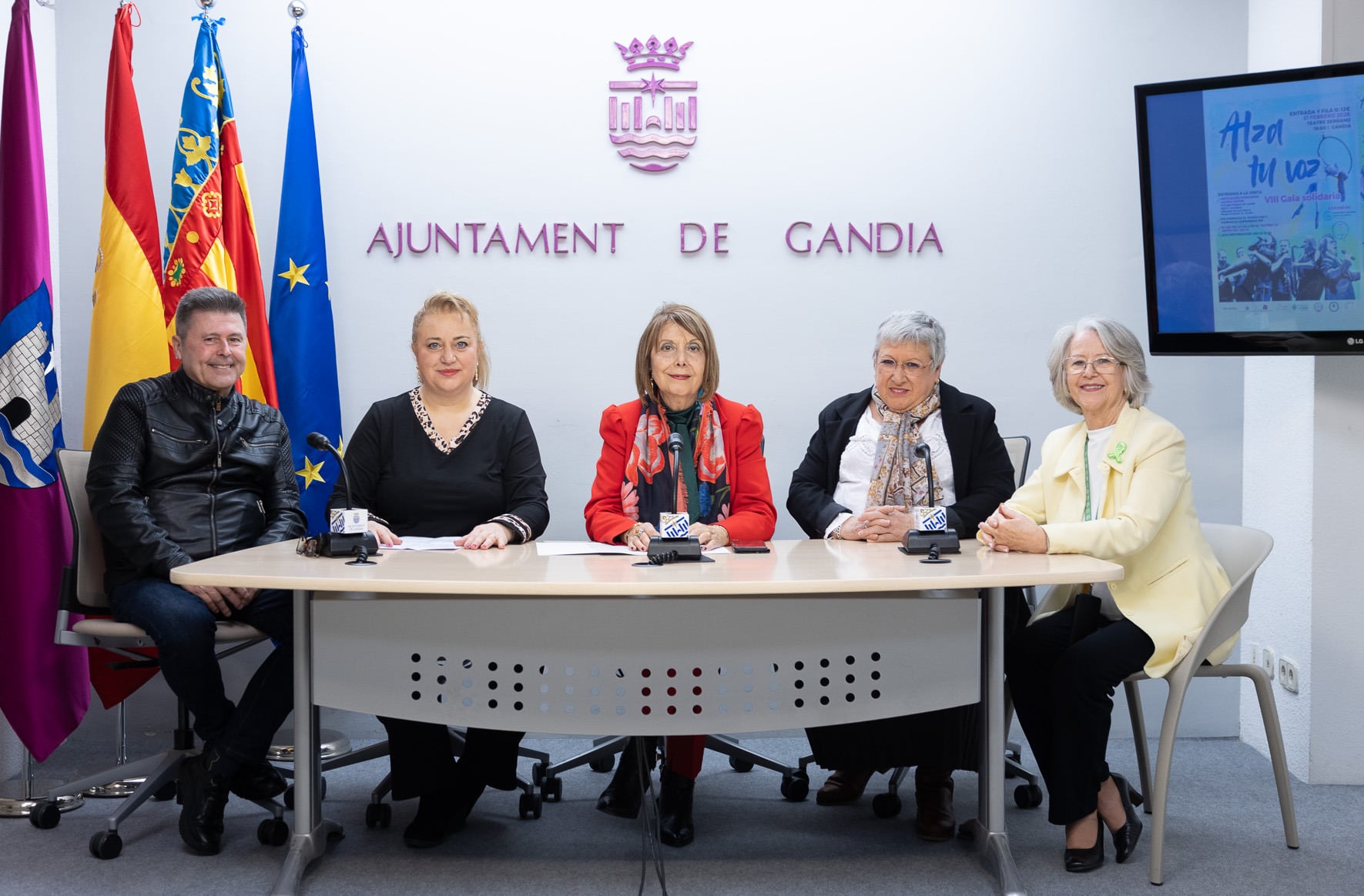 Presentación de "Alza la voz"