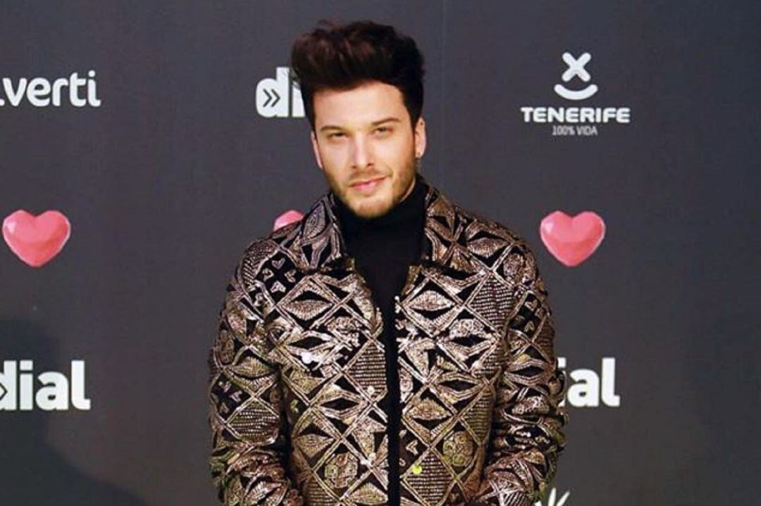 Blas Cantó en un photo-call.