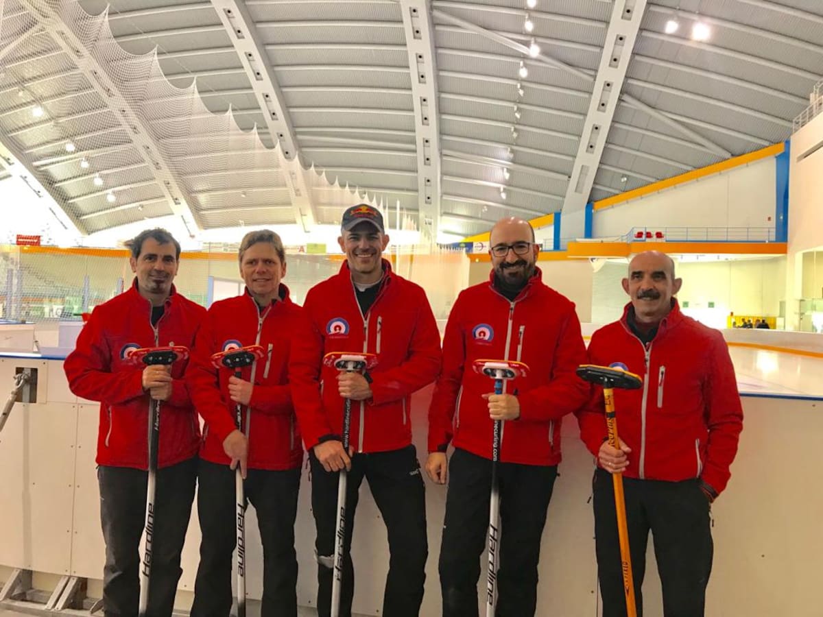El Curling Club Hielo Jaca hará historia al representar a España en el Mundial Sénior de Suiza