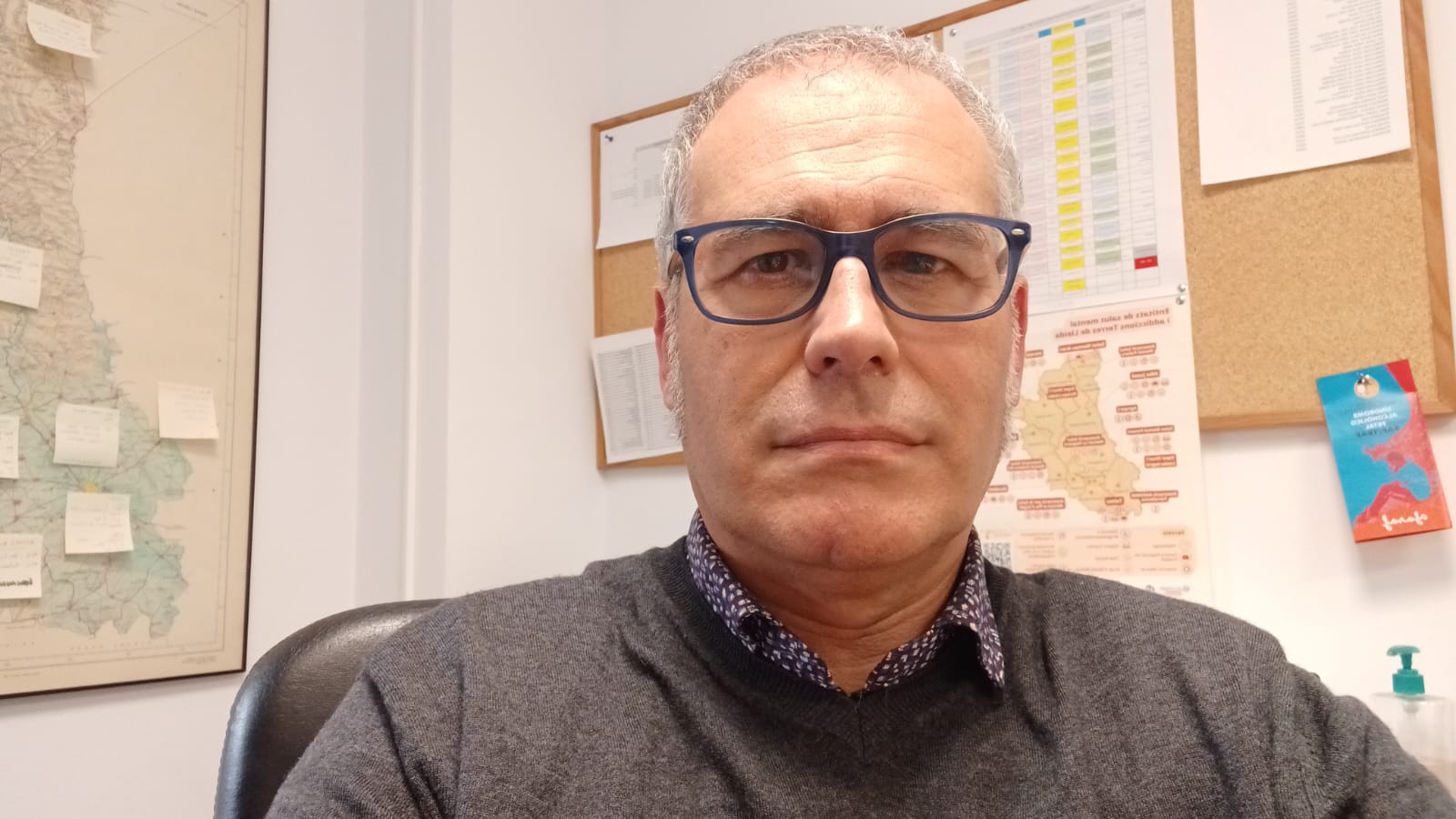 Jordi Blanch és el director dels serveis de Salut Mental i Addiccions de l'hospital Santa Maria de Lleida.