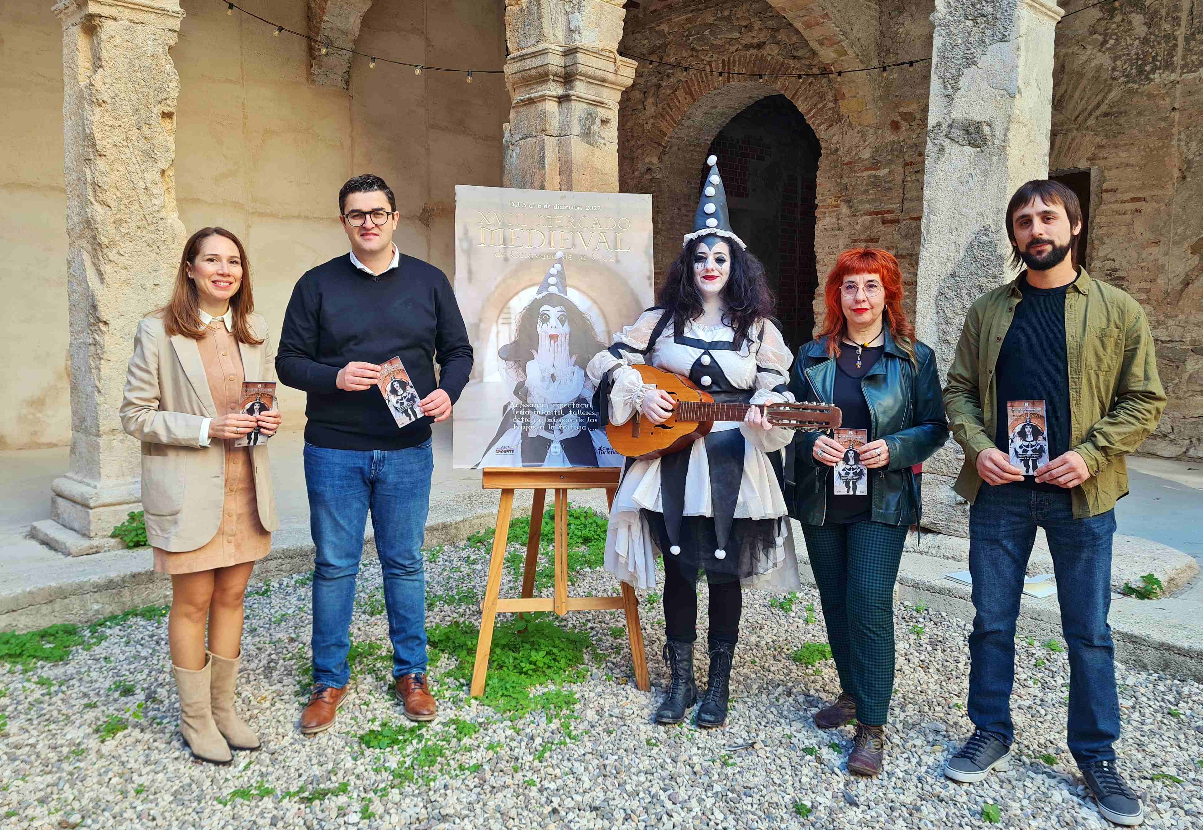 Durante la presentación del XVIII Mercado Medieval