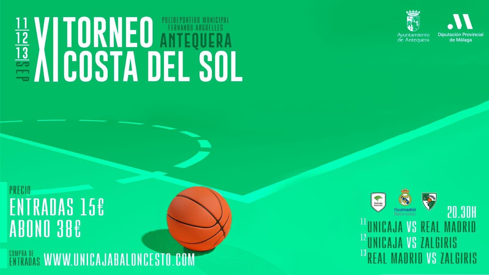 Diseño del XI Torneo Costa del Sol Baloncesto