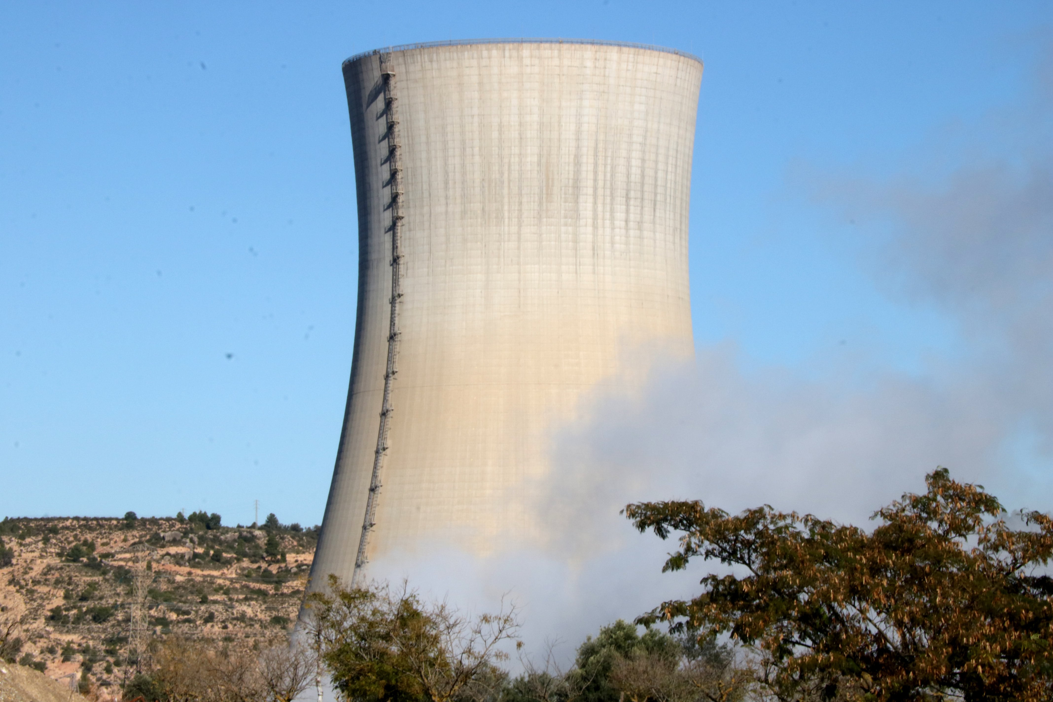 Torre de refrigeració de la central nuclear d&#039;Ascó