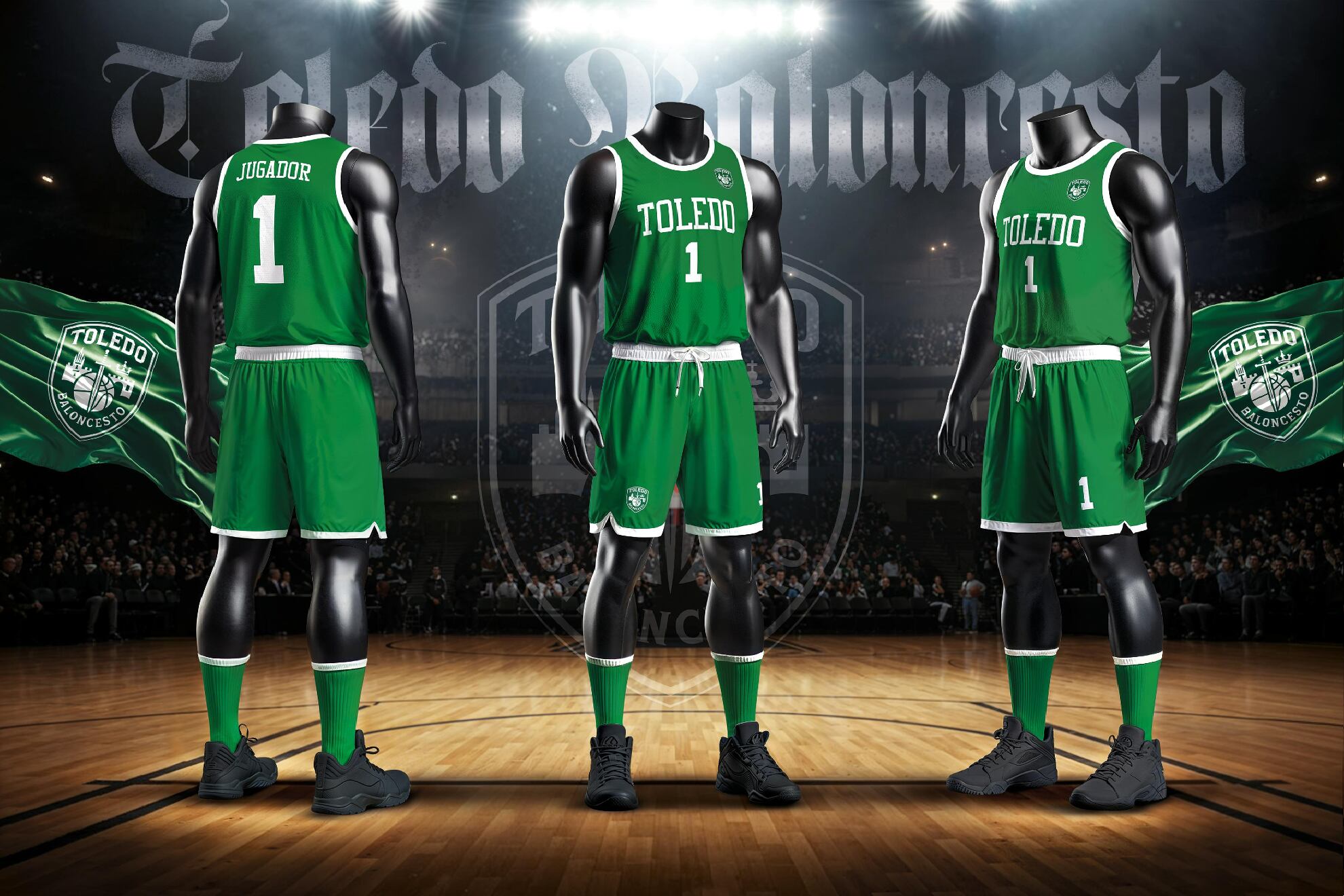 Equipaciones del CB Toledo