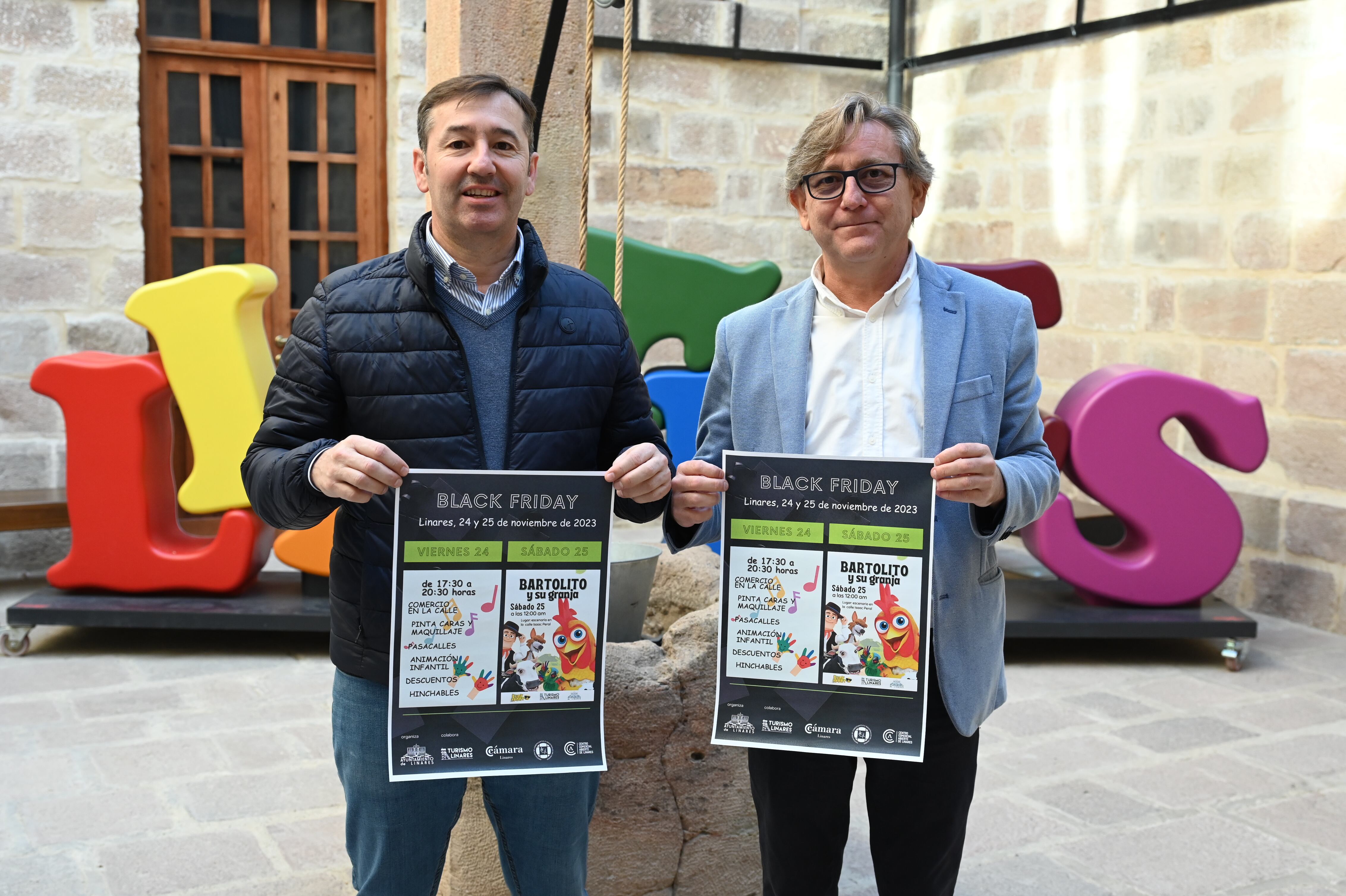 Presentación de la campaña Black Friday en Linares