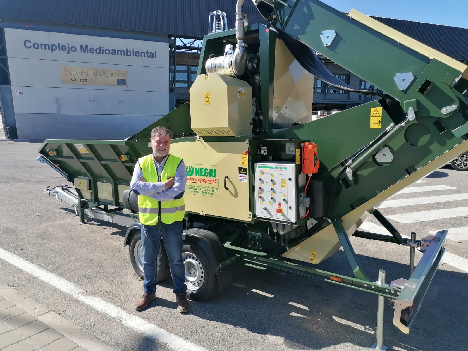Trituradora para el Consorcio