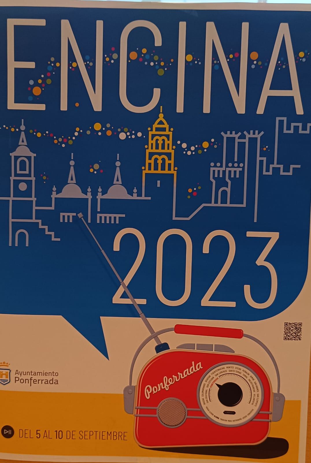 Cartel anunciado Fiestas de la Encina