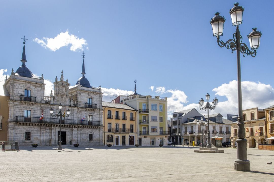 La plaza del Ayuntamiento de Ponferrada