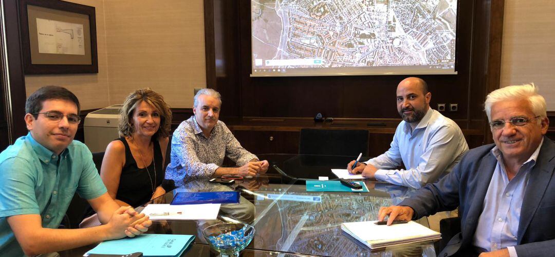 Reunión con los responsables de infraestructuras del Canal de Isabel II