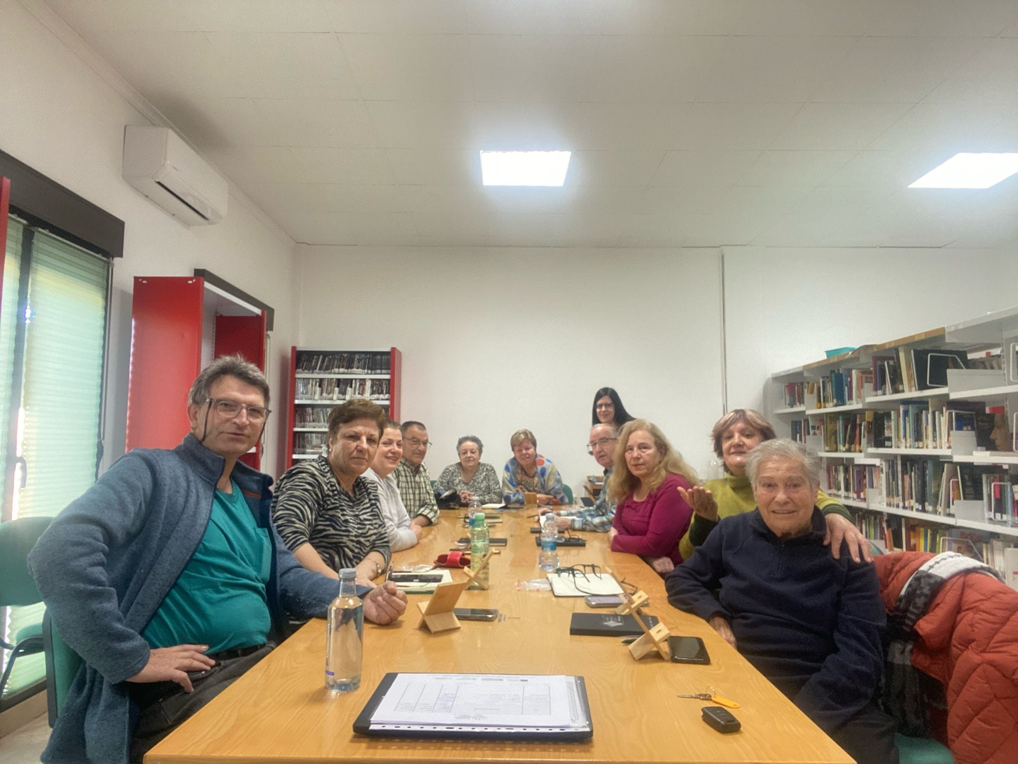 Alumnos formación curso digitalización en Buenache de Alarcón