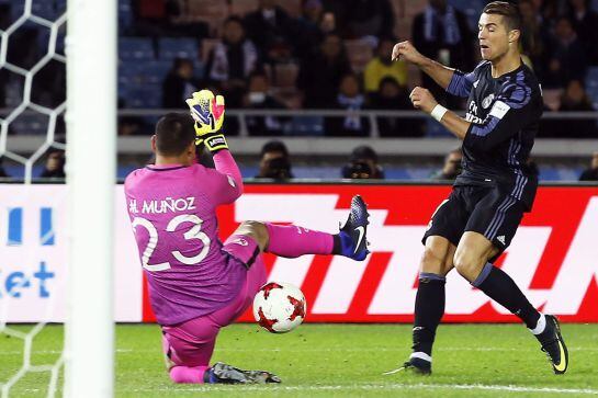 Cristiano Ronaldo ha hecho el segundo tanto del Real Madrid al América de México.