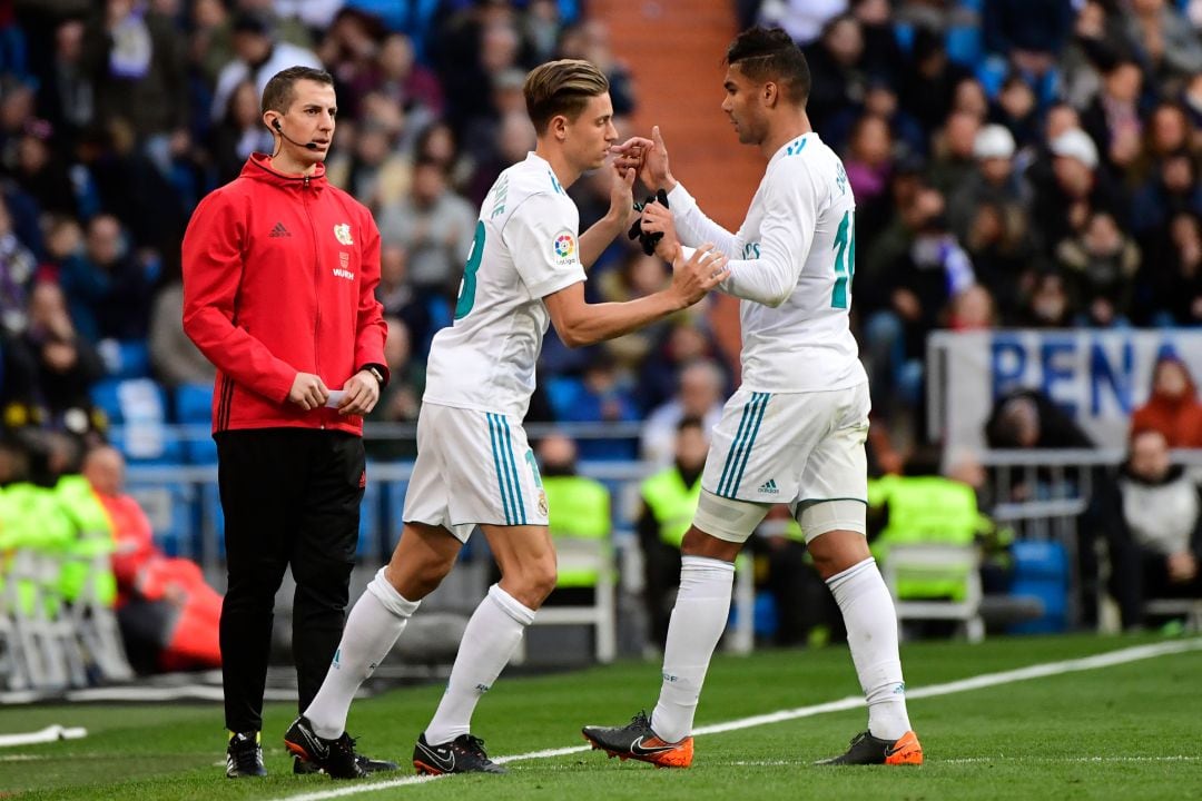 Marcos Llorente sustituye a Casemiro en el partido que enfrentó al Real Madrid ante el Deportivo Alavés