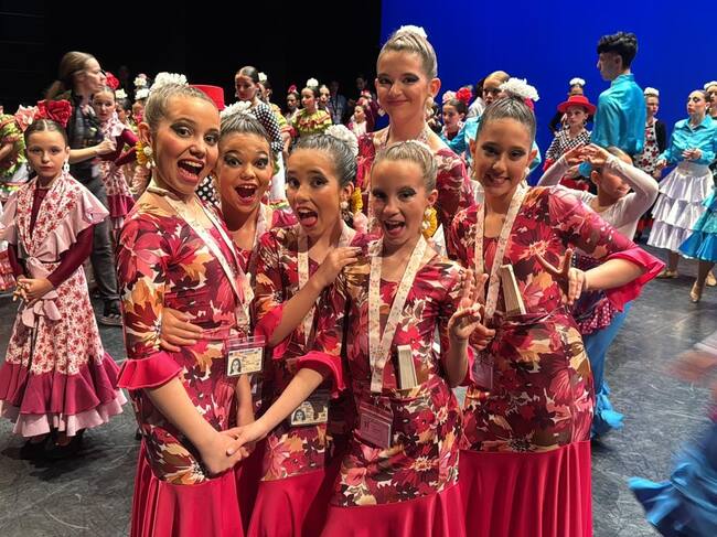 Danza Española Infantil, subcampeonas de España