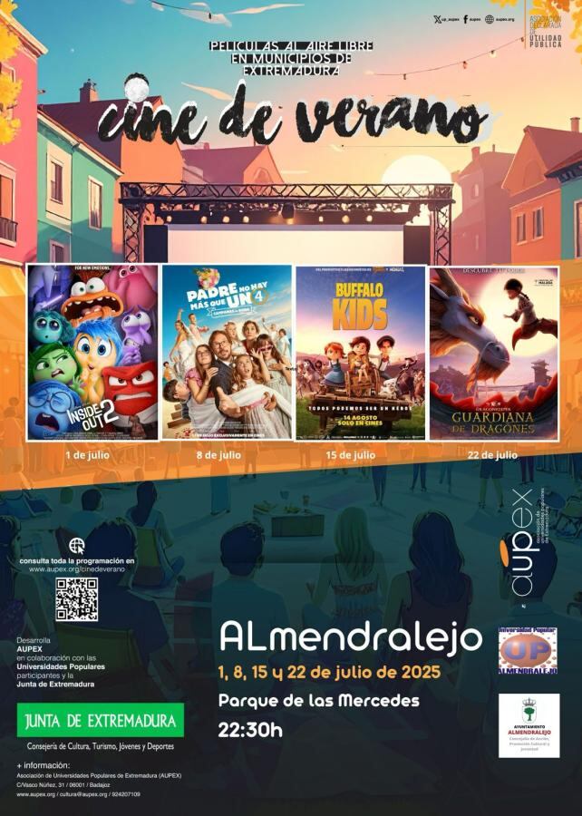 Cine de Verano en Almendralejo