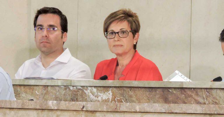 Adriana Valverde portavoz del PSOE en el Ayuntamiento de Almería.