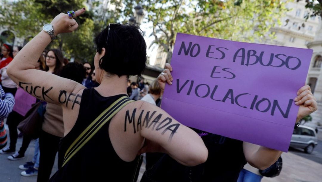 Protesta contra la Manada 