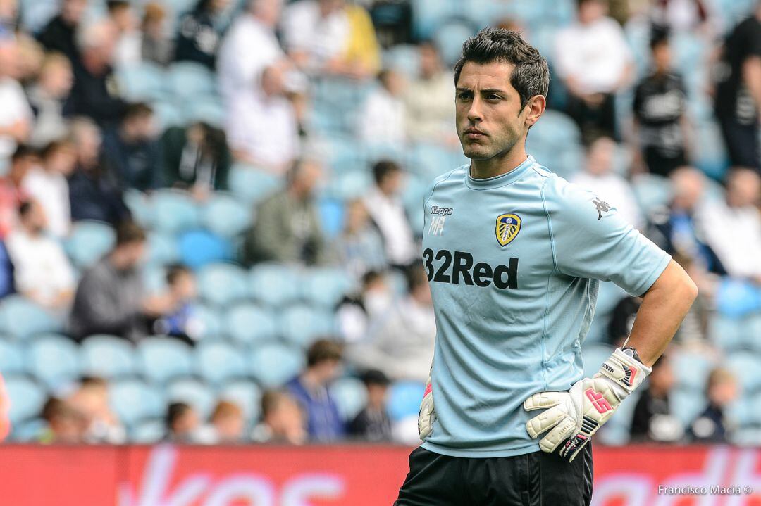 Marcos Abad es el entrenador de porteros del Leeds