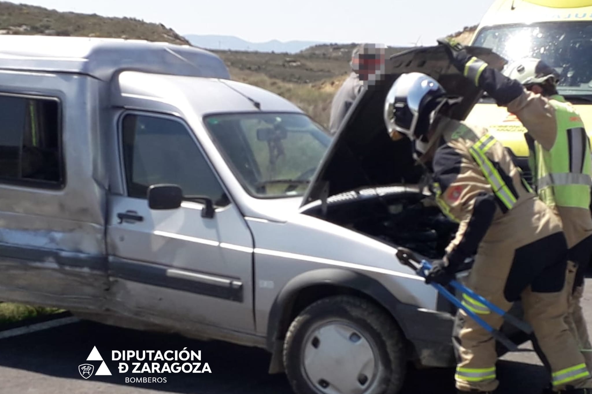 Accidente de tráfico mortal en Piedratajada (Zaragoza)