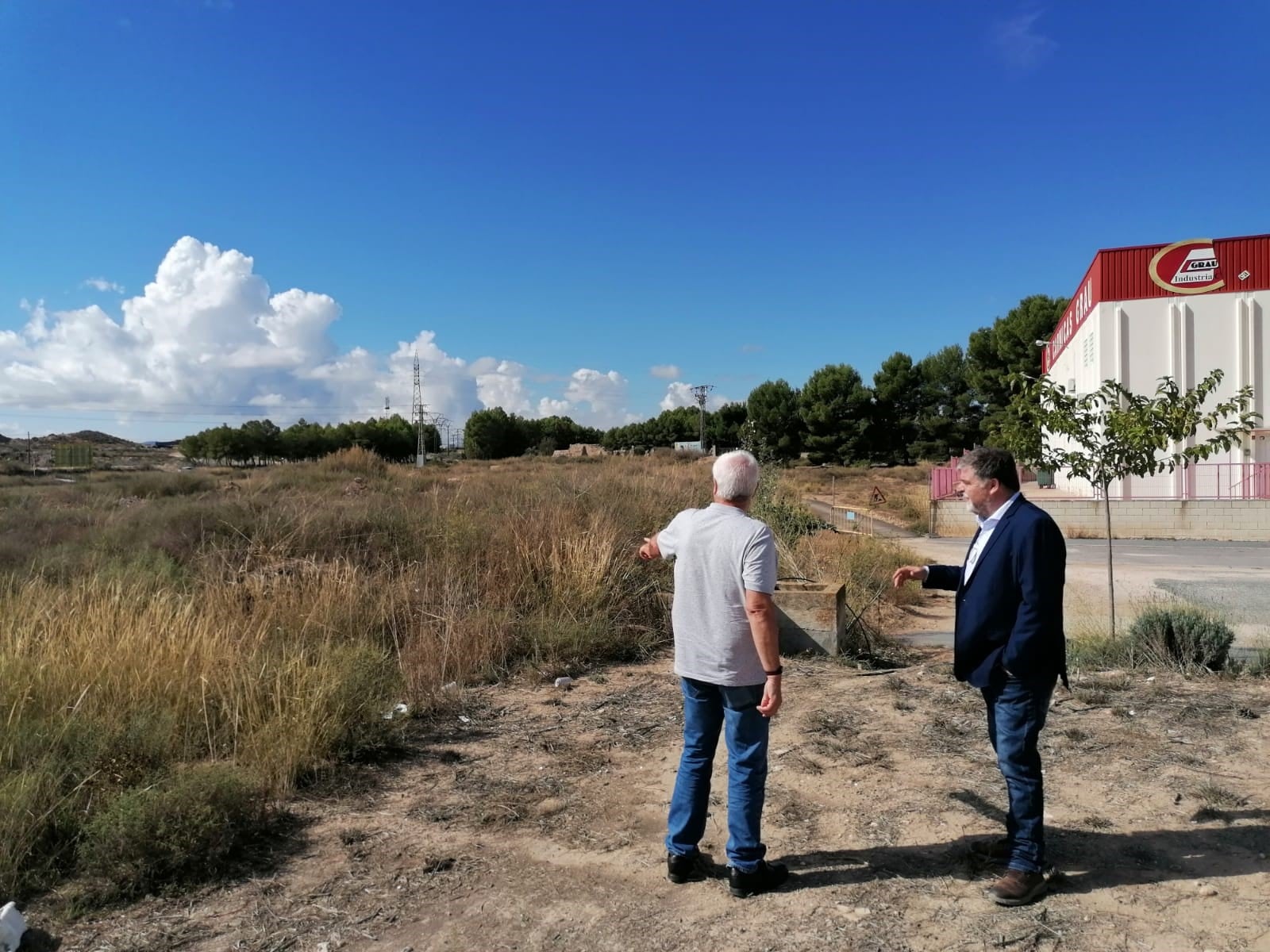 Lugar donde irá el Ecoparque de Villena