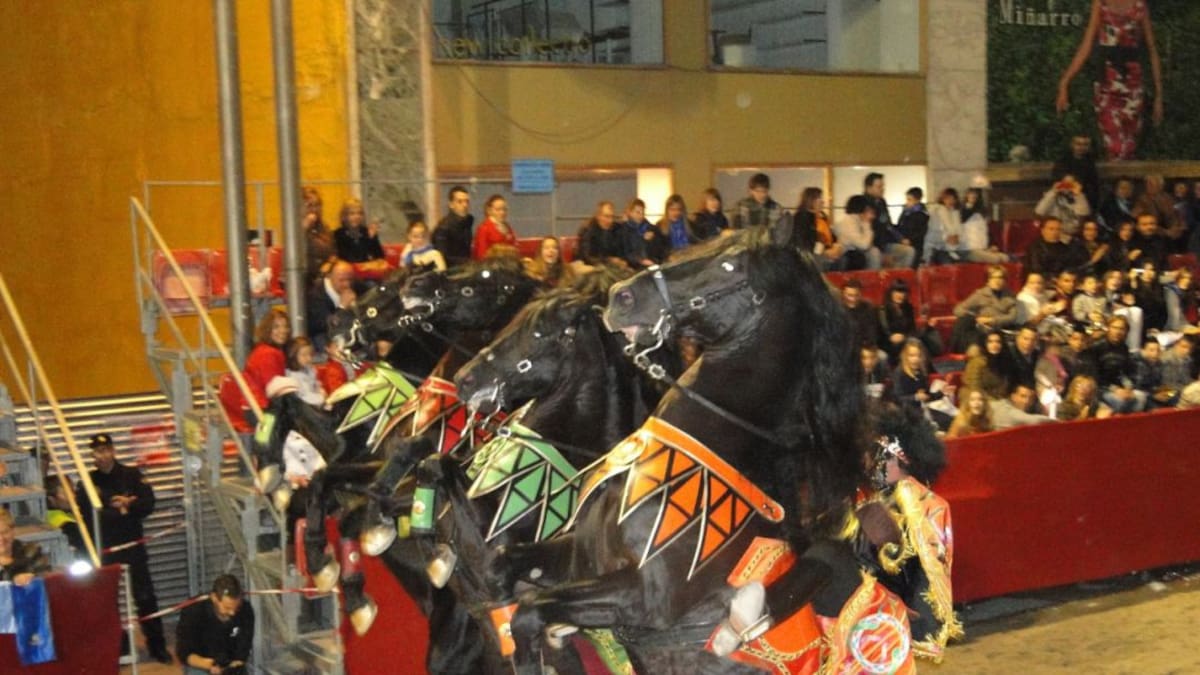 Los caballos menorquines del Paso Blanco