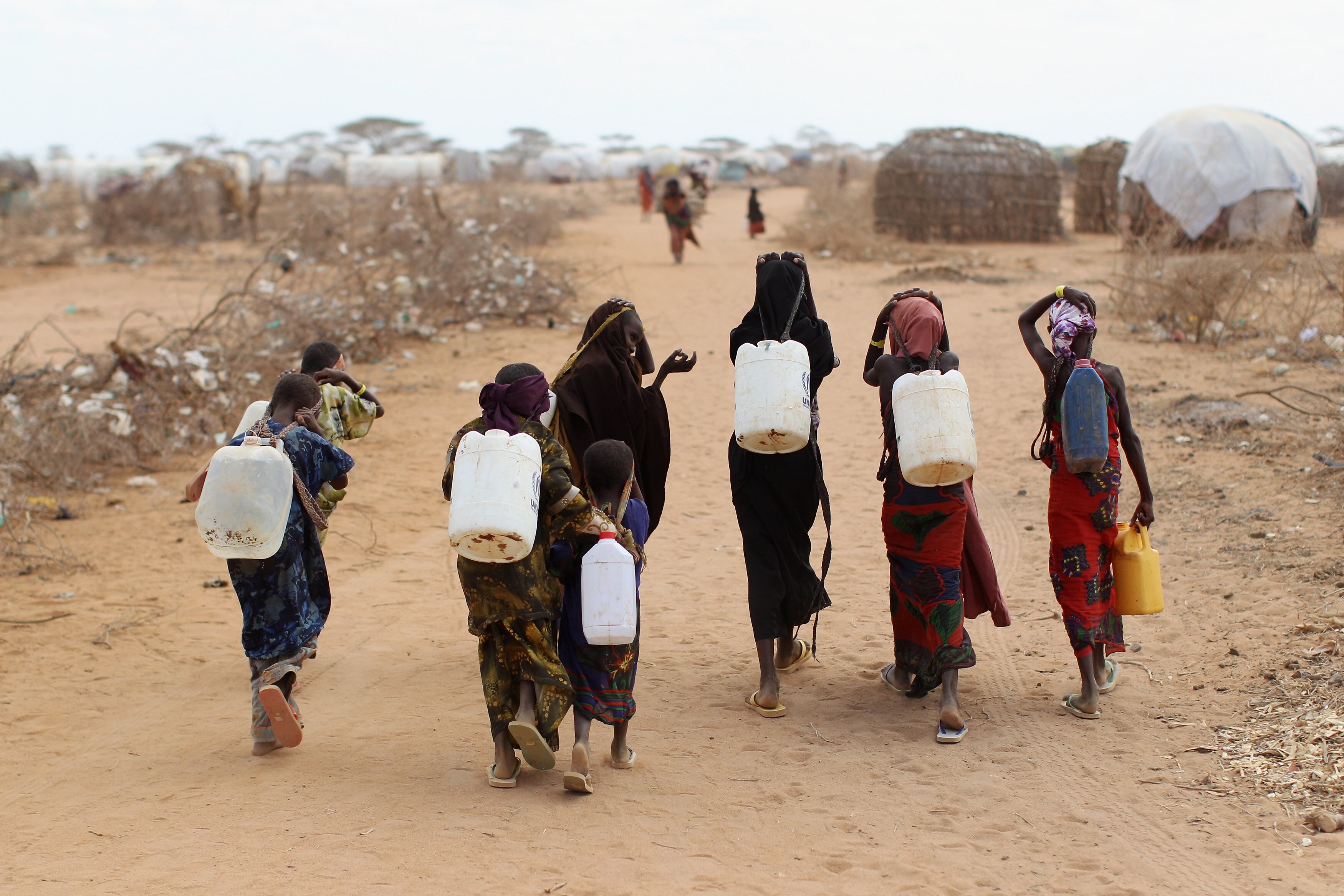 Refugiados en Somalia