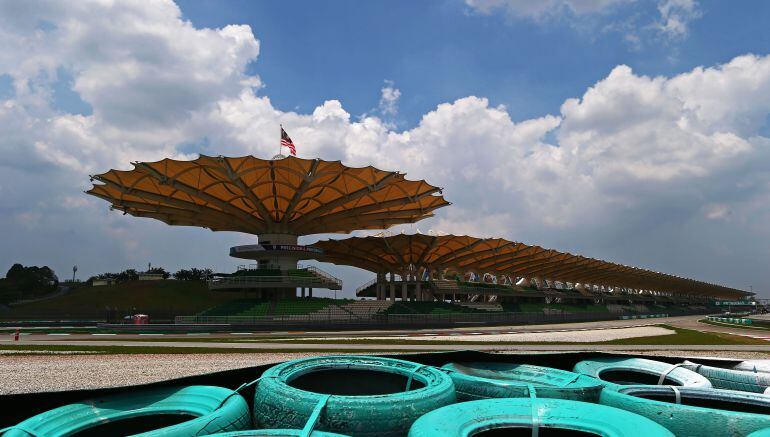 El circuito de Sepang, donde se va a disputar el GP de Malasia de motociclismo.