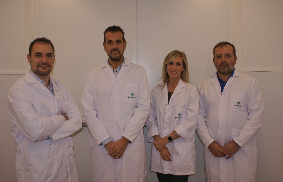 Equipo de la Unidad de Mano y Miembro Superior de Quirónsalud Valencia