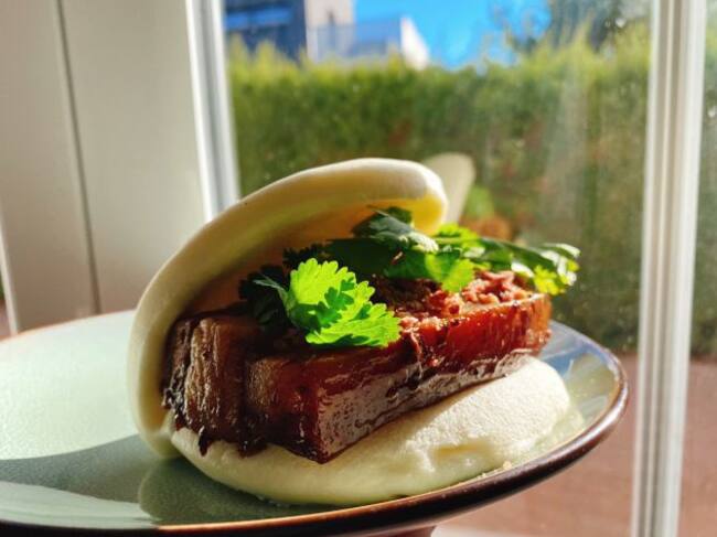 Cerdo de Teruel con sabor oriental