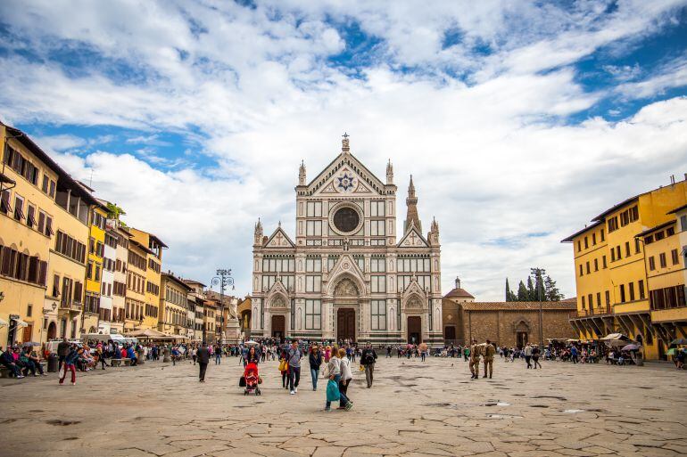 Iglesia de la Santa Croce, en Florencia.