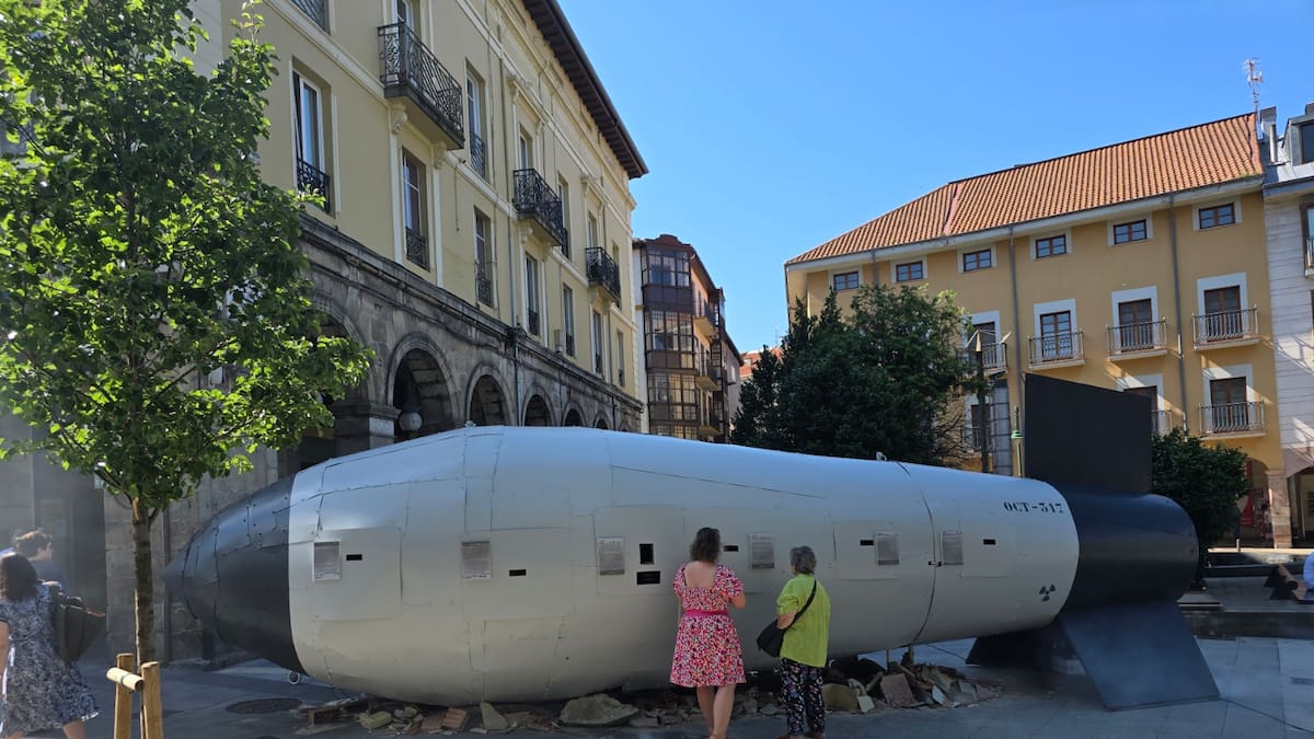 Instalación Artística Asociación Octubre Torrelavega