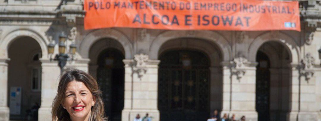 Yolanda Díaz defiende ALCOA