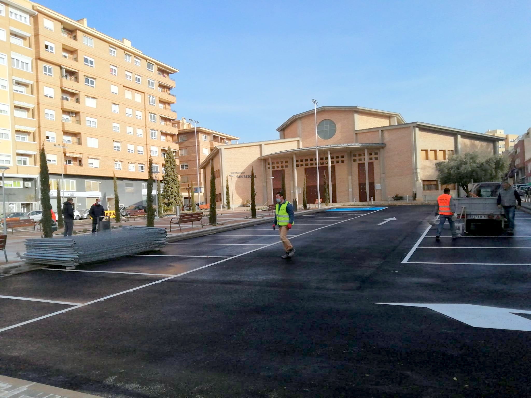 Elda abre una nueva zona de aparcamiento público en la avenida de Ronda