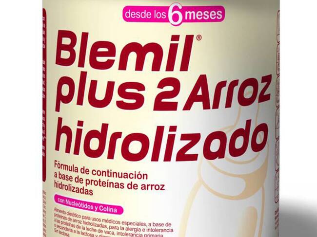 Un dels lots Blemil Plus 1 arròs (400 g) retirats temporalment del mercat en haver-se detectat casos de contaminació per salmonel·la.