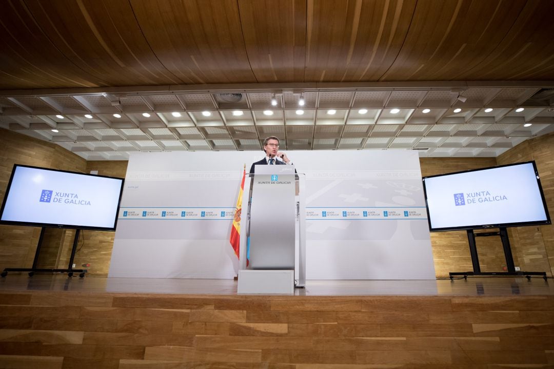 Feijóo, este jueves.