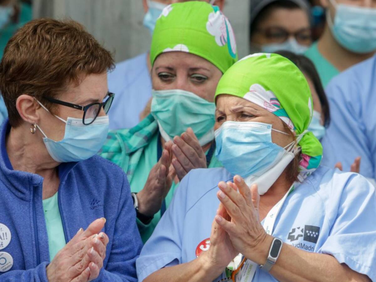 La Comunidad renovará hasta diciembre el contrato de los sanitarios de refuerzo contra el coronavirus