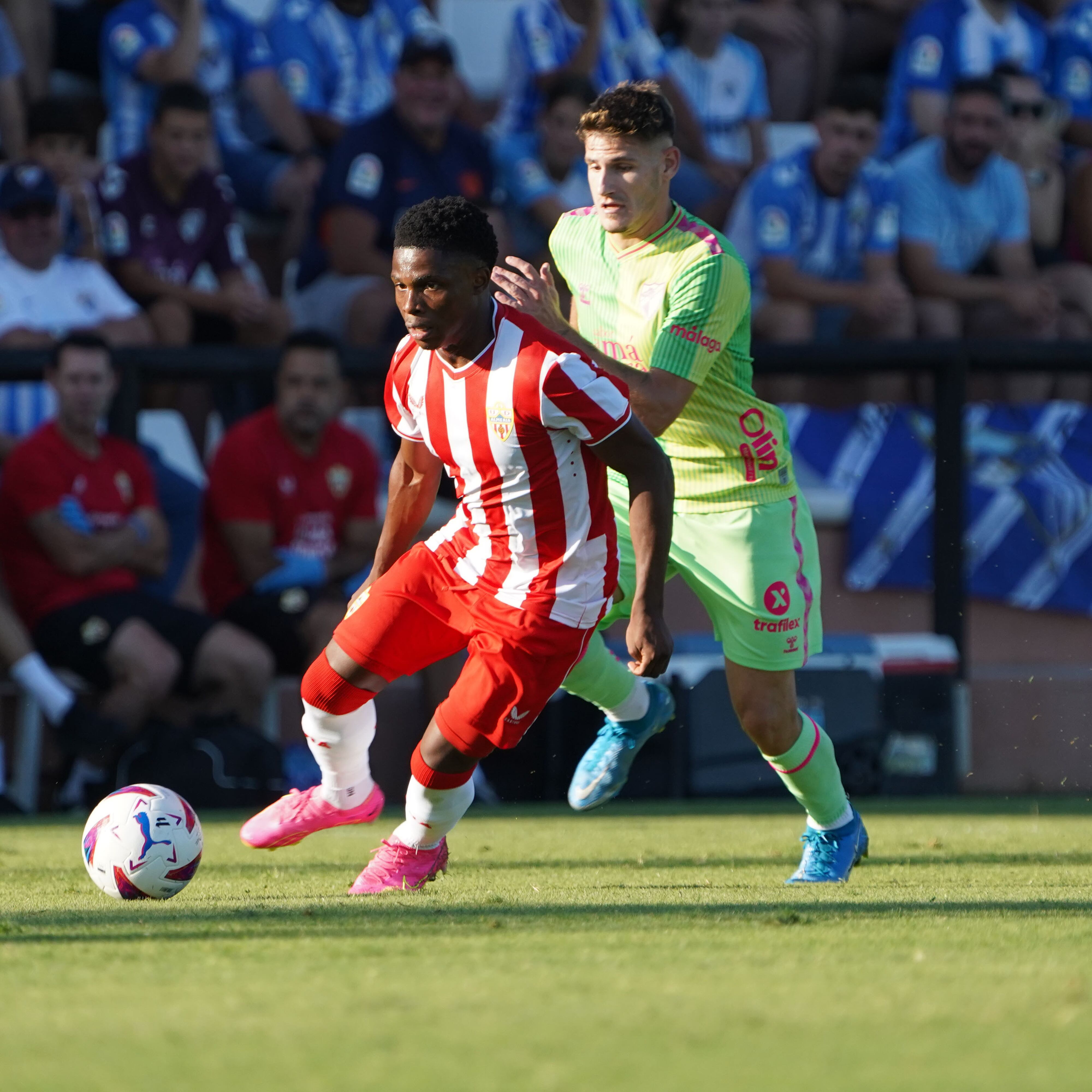 Ramazani no está fresco de cara a gol.