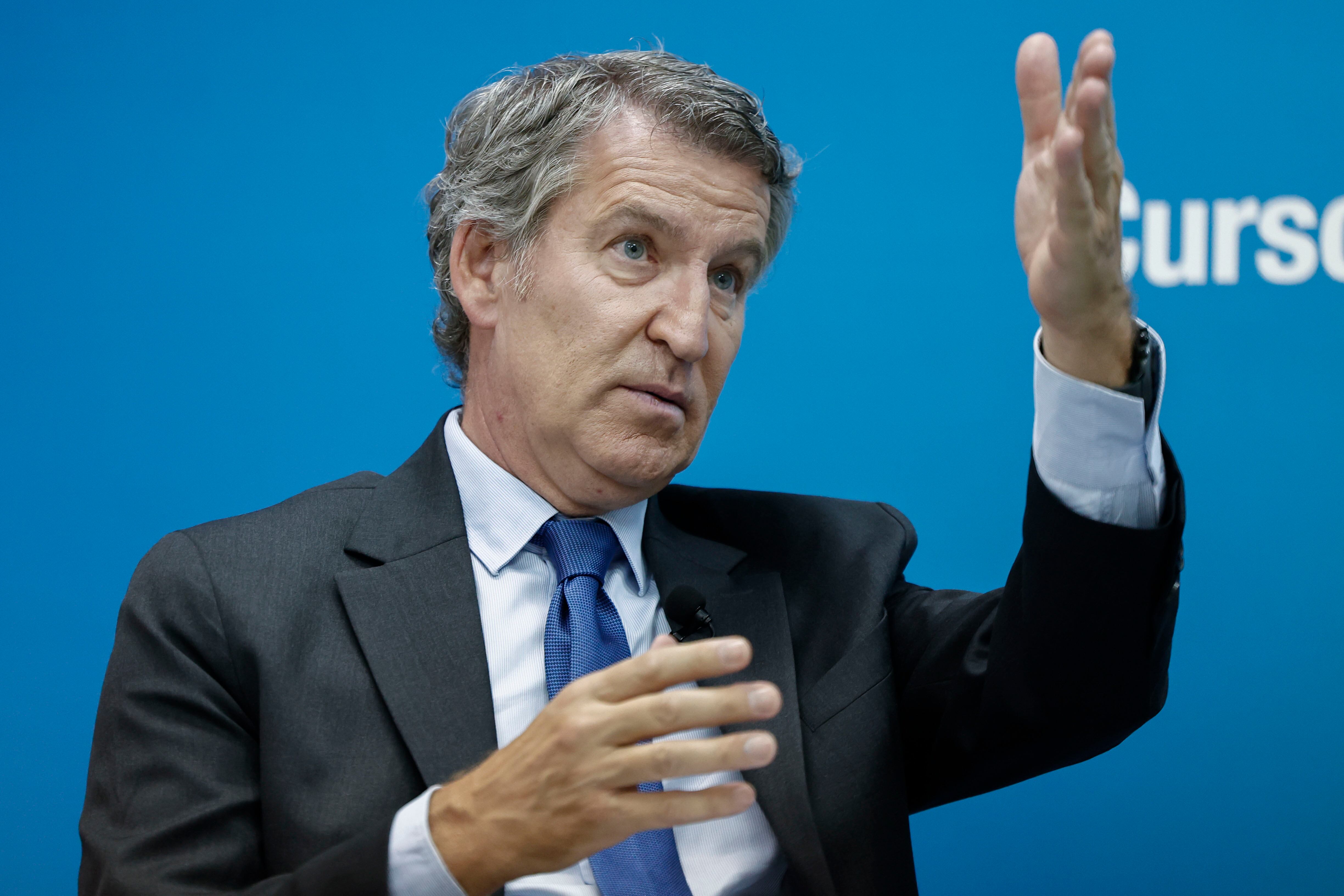 Feijóo en cursos de verano del CEU