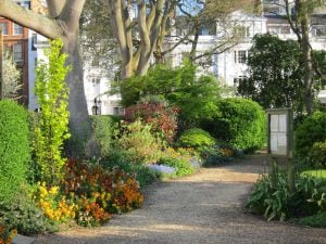 uno de los jardines que podrá ser visitado este fin de semana en Londres.