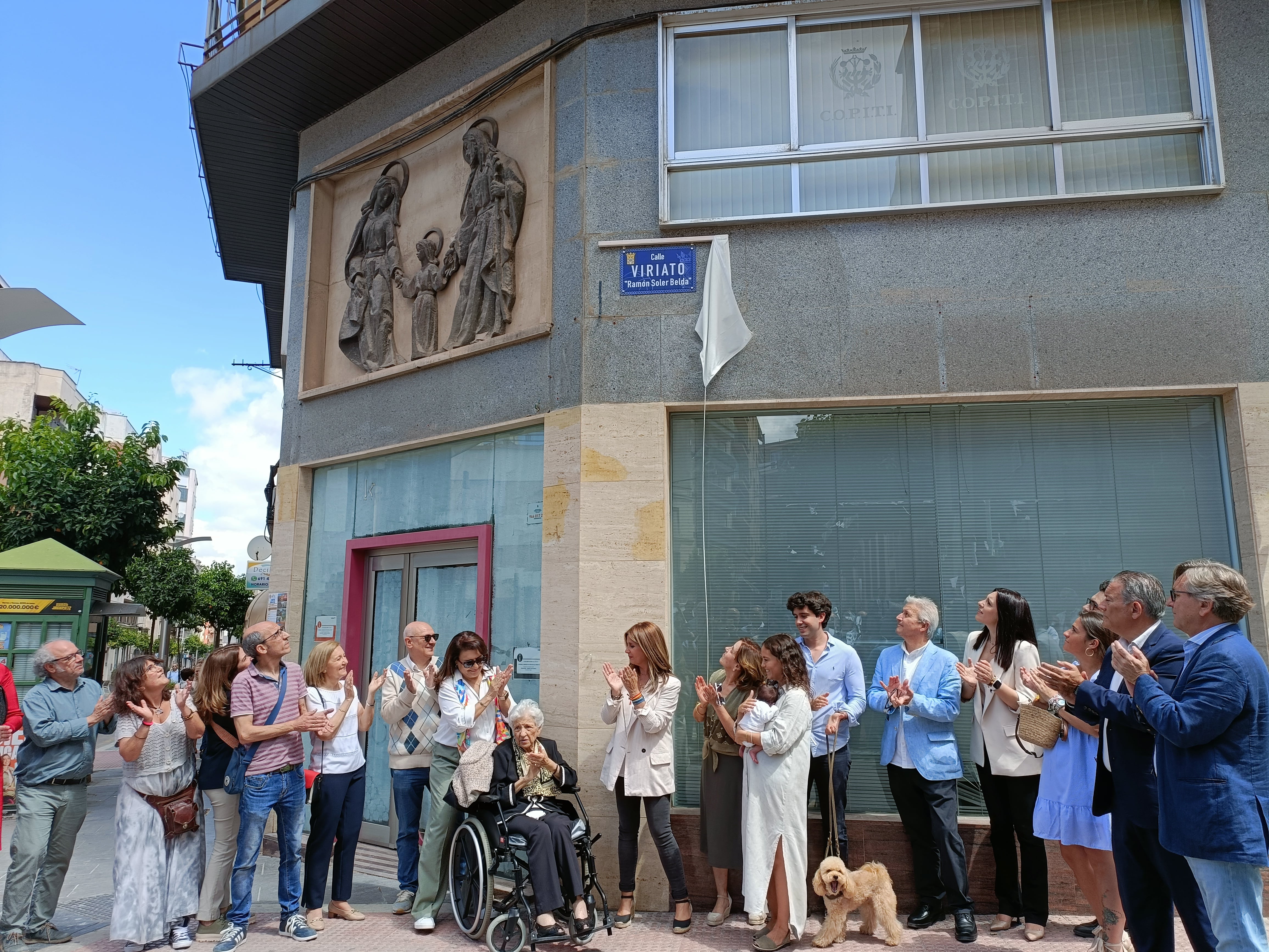 La calle Viriato de Linares ya tiene el sobrenombre de “Ramón Soler Belda”