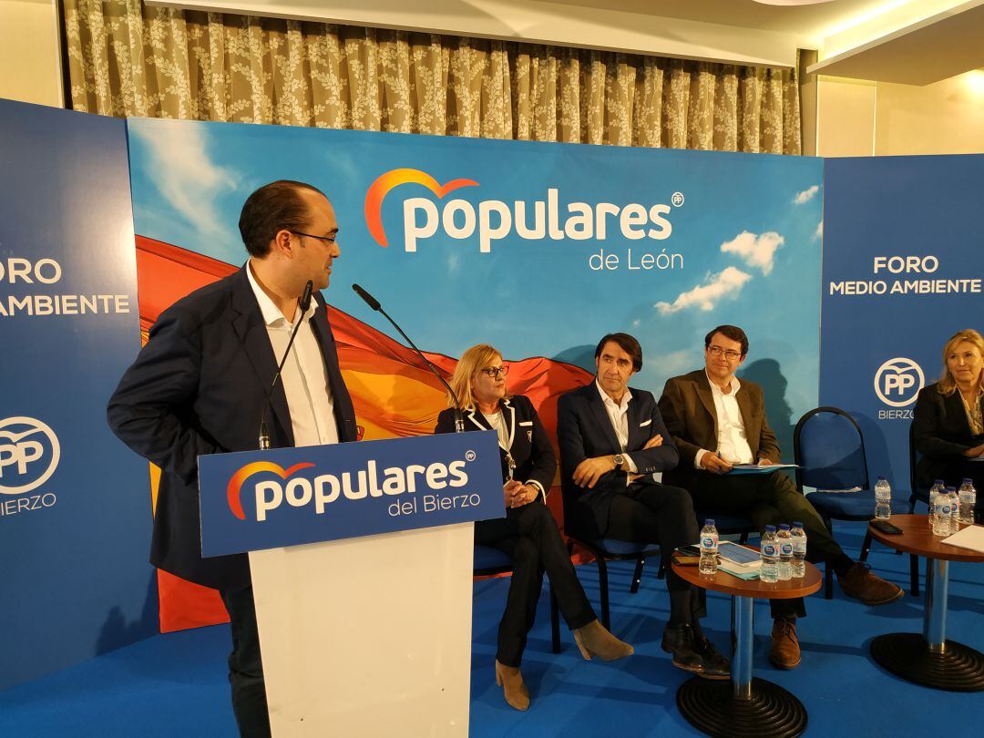 Morala interviene en el acto del PP