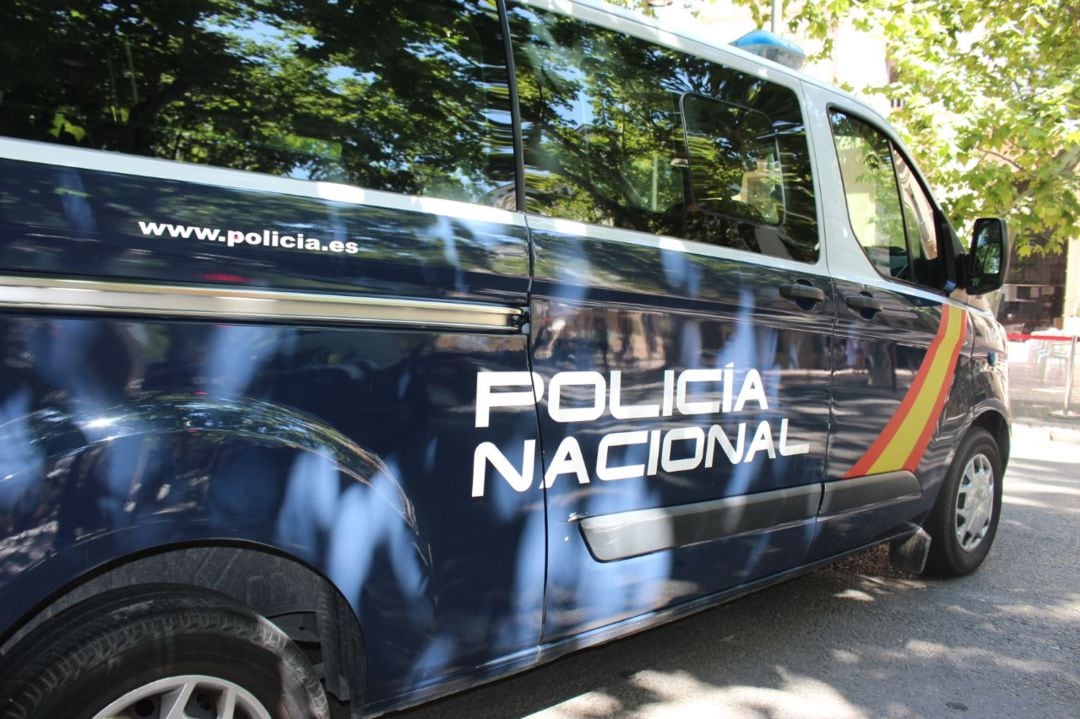 Furgón de Policía Nacional