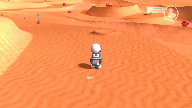 Imagen del juego didáctico &quot;Let’s go to Mars&quot;