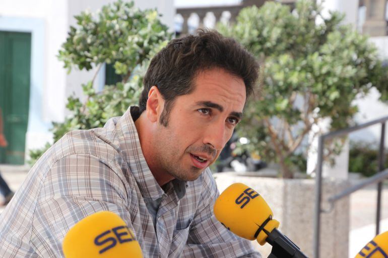 El concejal de cultura de Tarifa Ezequiel Andréu durante una reciente intervención en nuestro programa.