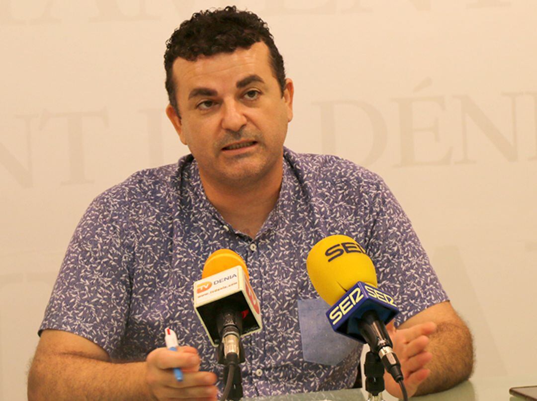 El concejal de Deportes de Dénia, Raúl García de la Reina.