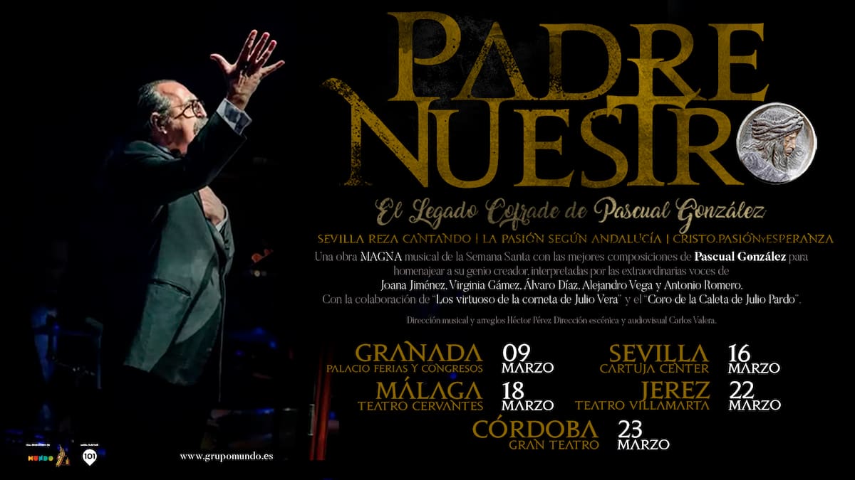Llega a Málaga ‘Padre Nuestro’, el musical que rinde homenaje a Pascual González